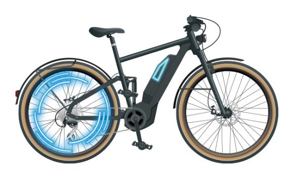 Imaxe dunha bici electrica